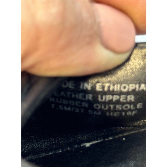 Michael Kors Lindsay Ballet All Black Leather Flats Blackout US 7.5 - EU 37 - Picture 10 of 11